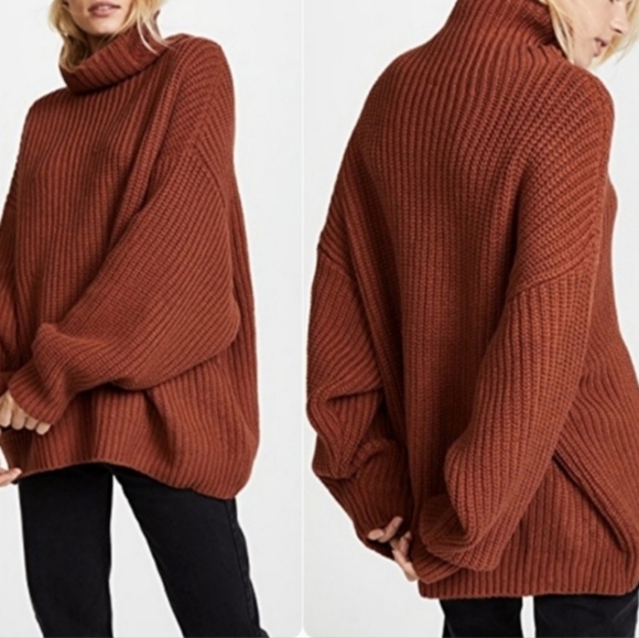 Free People Sweaters - Free People | Swim Too Deep Pullover Sweater - Tobacco
